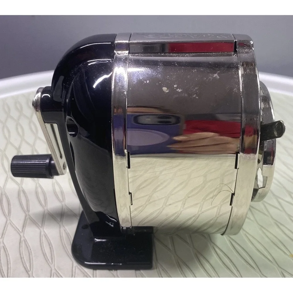 X-ACTO KS Elmer's Manual‎ Pencil Sharpener Silver 4.5x5x2.5